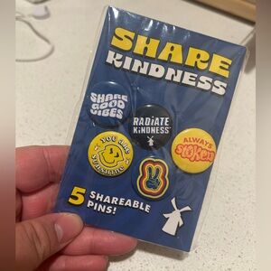 Dutch Bros Share Kindness Pin Set